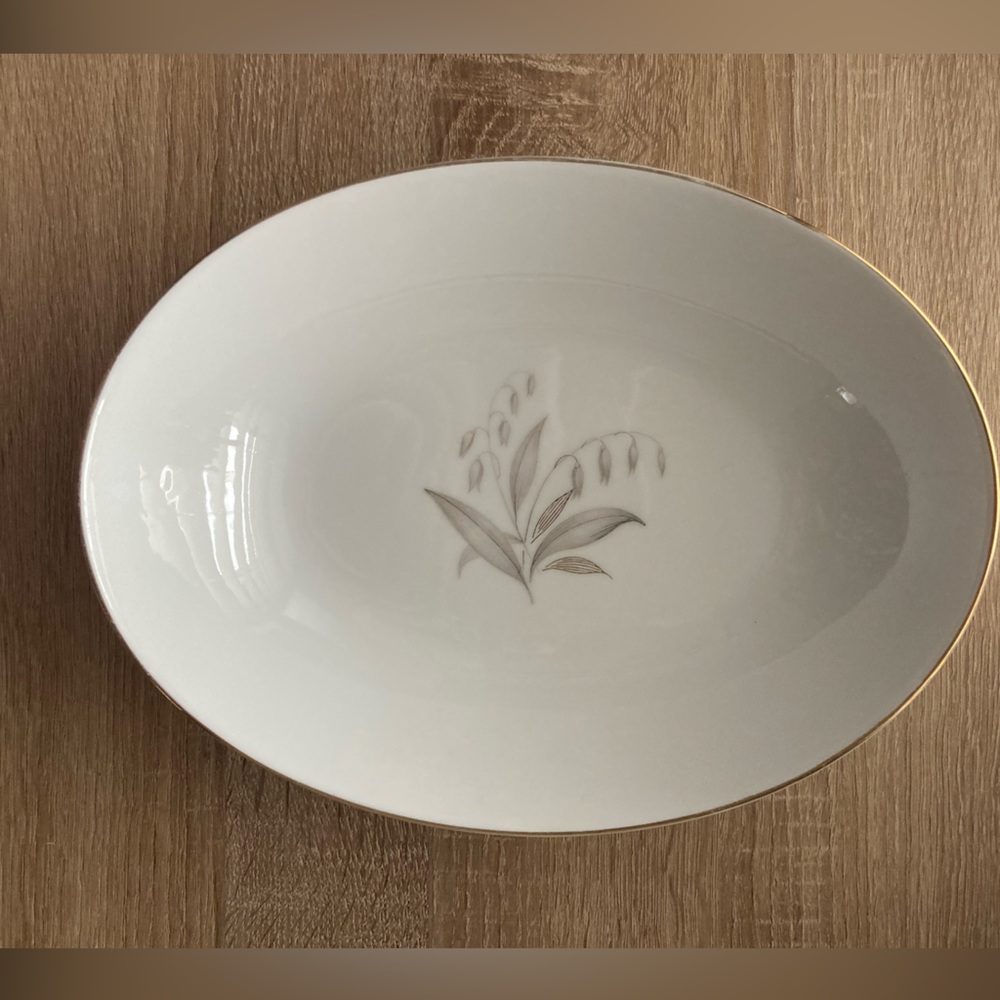 Kaysons Golden Rhapsody Oval Serving Dish - Picture 7 of 7